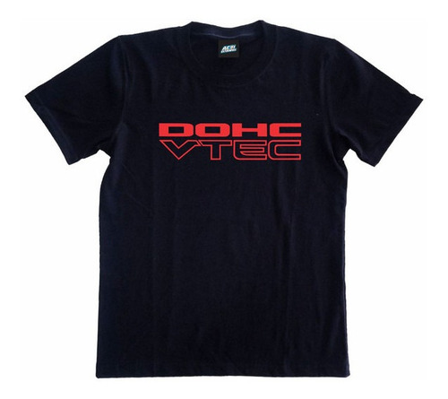 Remera Fierrera Honda 003 Dohc Vtec Emblema