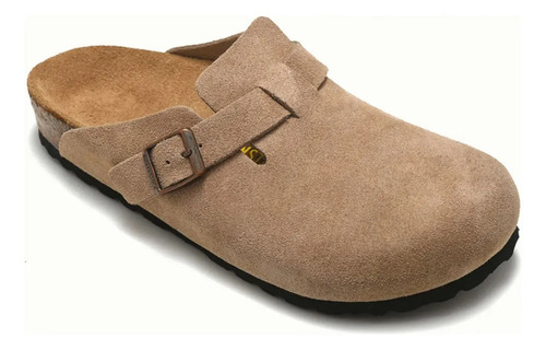 Birkenstock Boston Unisex, Clásicos Cómodos Piel Ante Y Ovej | Meses sin interés