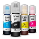 Excaser Paquete Frascos Tinta Epson 4 Colores L3250 L3210