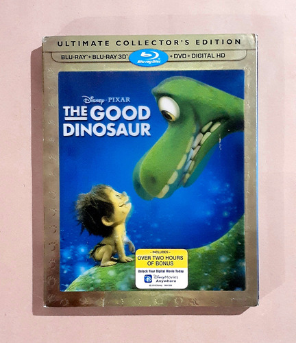 Un Gran Dinosaurio - Blu-ray 3d + Blu-ray 2d + Dvd Original