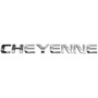 Emblema Letras Cheyenne Chevrolet Con Guia CHEVROLET S10