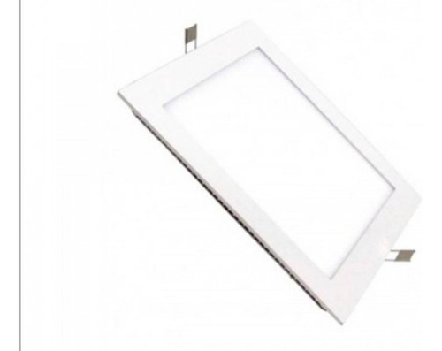 Pack 6 Unidades Panel Led Embutido Cuadrado 18w 3 Años Gtía