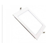 Pack 6 Unidades Panel Led Embutido Cuadrado 18w 3 Años Gtía