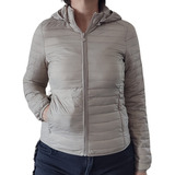 Campera Liviana Inflable Impermeable Mujer