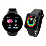 Smartwatch Band D20 Combo + Smartwatch Reloj D18 Premium