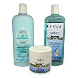 Han Kit Shampoo + Acondicionador + B/c Ácido Hialurónico