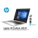Laptop Hp 440-g7 Core I5-10210u 16gb 256gb+1tb 14fhd W11pro