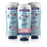 Desodorante Secret Sem Alumínio Para Mulheres Rose Scent 24