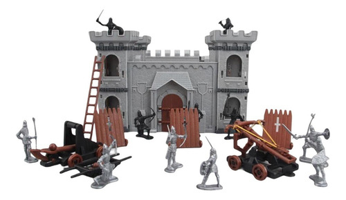 Mini Castillo Medieval Juguetes Niños Playset Juguetes .