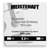 Set Cuerdas Individuales 5ta Guitarra Clasica Meistehaft