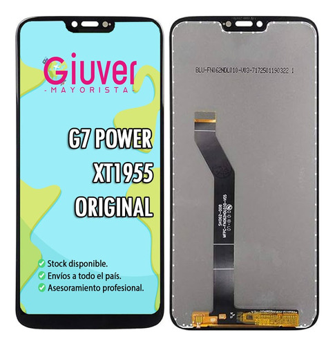 Modulo Pantalla Moto G7 Power Xt1955 Original