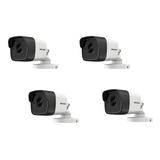 Camara Hikvision Hd 720p Tvi Cvi Ahd Exterior Ir20m Pack X 4