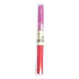 Lápiz Labial Pinki 21 Dúo Lipgloss Larga Duración 