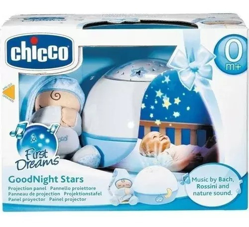 Luz De Noche Musical Goodnight Stars Azul Chicco 57891