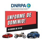 Informe De Dominio Urgente Auto O Moto No Pagues De Mas !