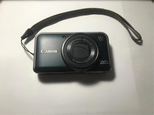 Câmera Fotográfica Canon Sx 210 Is Usada Sem Carregador Leia