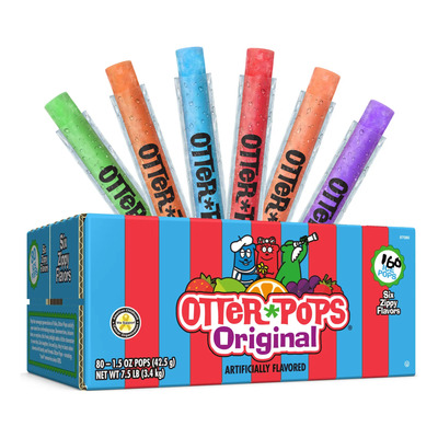 Otter Pops Bolis De Todos Sabores Americanos 160piezas | Meses sin interés