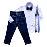 Conjunto Aniversário Batizado Casamento - Infantil Masculino