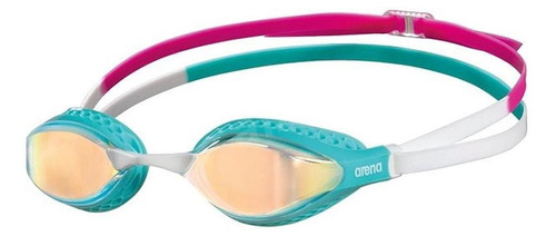 Antiparra Natacion Arena Airspeed Mirror 205 Dorado/rosa 