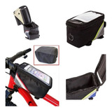 Bolsa Suporte Quadrado Case Porta Celular Para Bike Fone