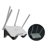 Suporte Para Roteador Receptor Conversor Modem De Parede