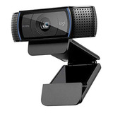 Logitech C920 Hd Pro - Webcam, Color Negro