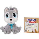 Rescue Tales Peluche Mascota Husky Adoptame Juguete.