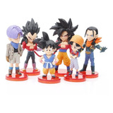 Set Figuras Dragón Ball, Goku, Vegeta, Gt