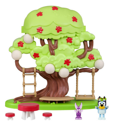 2024 Bluey Juego De Árbol Con Escondite Secreto Figura