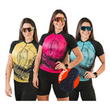 Conjunto Ciclismo Kit Camisa E Short Espuma Way Promo Bike
