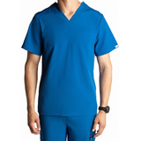 Polera Hombre Scorpi Wonder - Azul Rey - Uniformes Clínicos