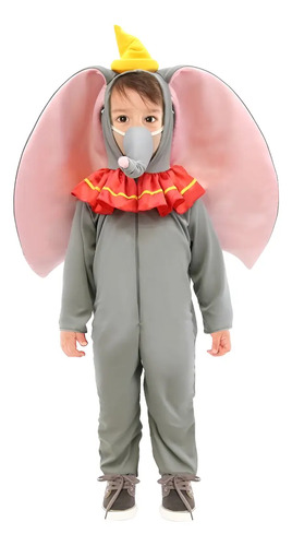 Disfraz De Primavera De Dumbo Elefante De Circo Niño
