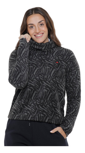 Buzo Polera Micro Polar Mujer Montagne Bella Termico