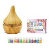 Humidificador Aromaterapia Difusor Aromas + 12 Esencias ! 