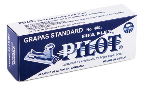 Grapas Estándar Pilot 5 Cajas