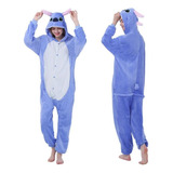 Stitch Pareja Pijamas Franela Ropa De Dormir