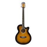 Guitarra Electroacustica Washburn Wa45cetsb Musicapilar