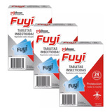 Fuyi Tabletas Anti Mosquitos 72 Unidades - 3 Cajas X 24 U