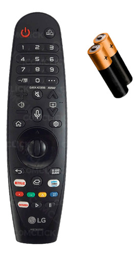Controle Remoto Magic Tv LG 86sj9570 86un8000psb Sj9500 Novo