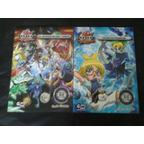 Lote De Libros Infantiles: Bakugan (c/stickers) - 2 Ejs