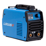 Soldadora Inverter Logus 160amp 2en1 + Mascara Color Azul