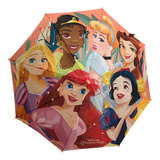 Guarda Chuva Infantil  Automático Princesas Disney Original