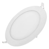 Pack De 2 Panel Led Embutido Redondo De 12w Luz Fria