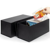 2 Pcs Cajas De Almacenamiento De Cd Durable 5.2 X 5.75 ...