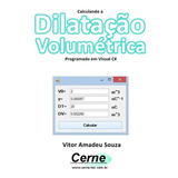 Livro Calculando A Dilatação Volumétrica Programado Em Vi...