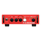 Tc Electronic Bh250 Cabezal Amplificador Para Bajo 250 W Color Rojo