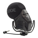 Rode Stereo Videomic Pro Rycote Micrófono Estéreo Montado En Color Black