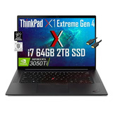 Portátil Lenovo Thinkpad X1 Extreme Gen 4 16  2k Qhd, I7-118