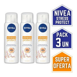 Desodorante Nivea Stress Protect Pack De 3 Unidades Oferta