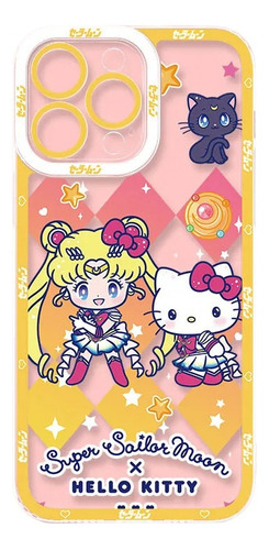 Funda Sanrio Hello Kitty Kuromi Para iPhone 13 11 15 12 14